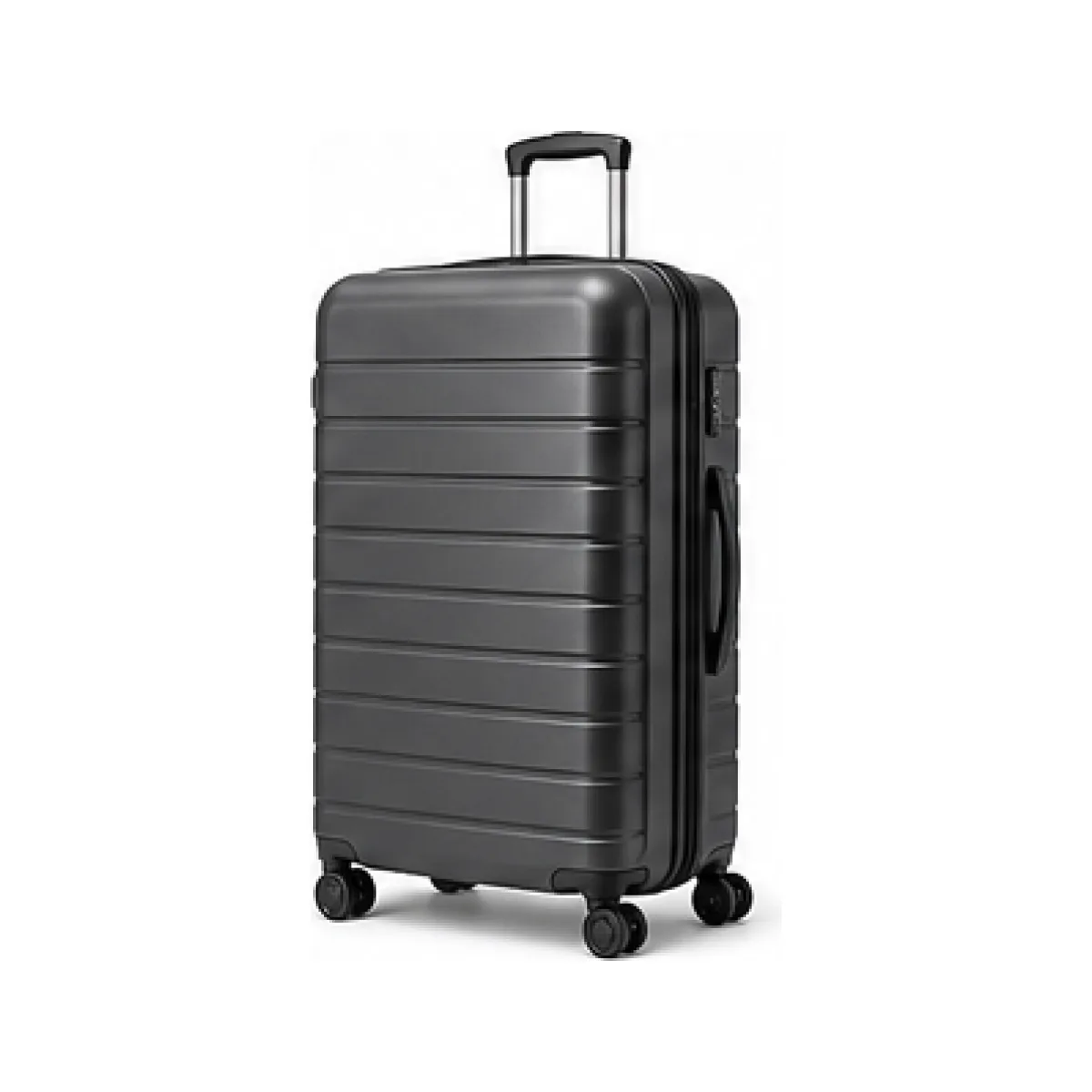 Large Hard-Shell Spinner Suitcase - Midnight Finish white-background product packshot